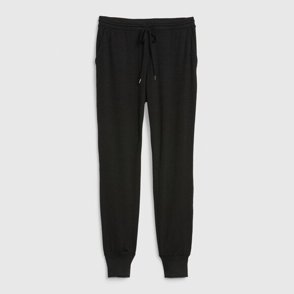 Gap Softspun Joggers Black Large - Picture 1 of 9